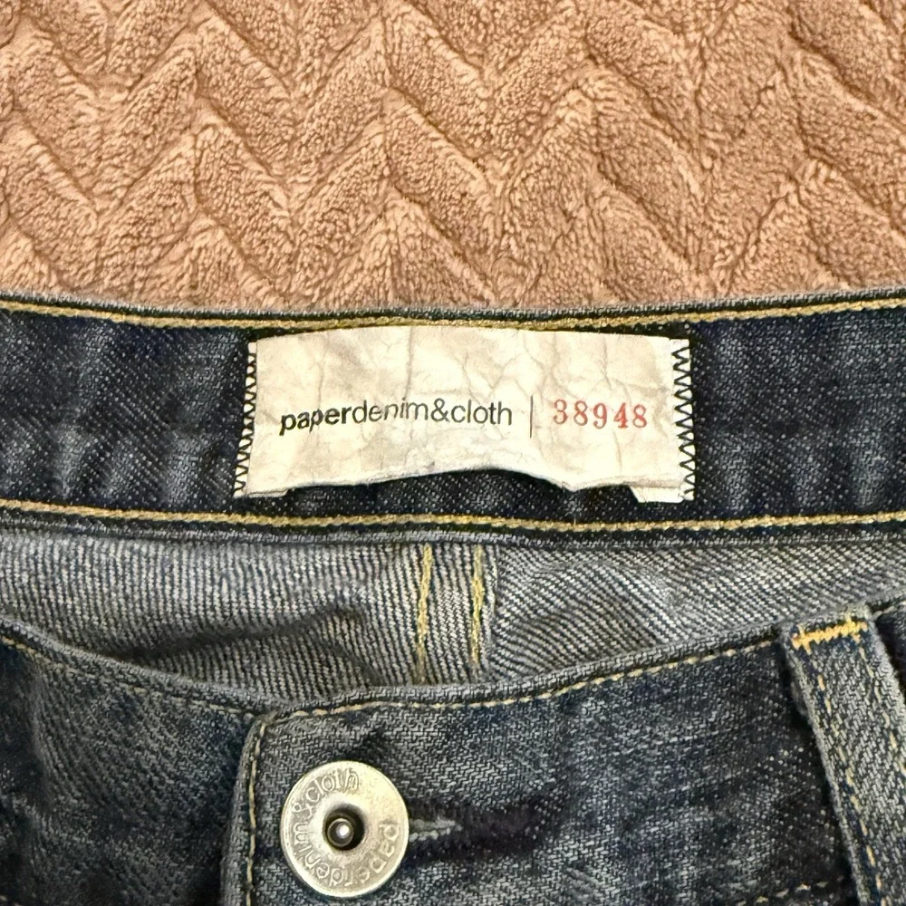 Paper Denim & Cloth Womens 33X36 Jeans Model 38948 Flare Leg Cottagecore Western - Picture 8 of 10